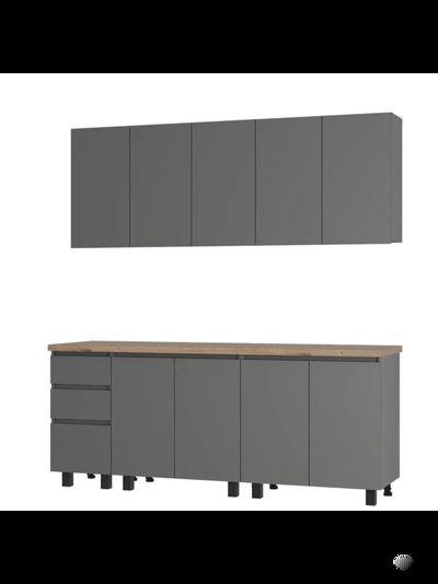 Честер 2,0 Кухонный гарнитур Графит