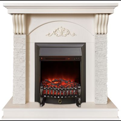 Электрокамин Corfino WT с очагом Fobos