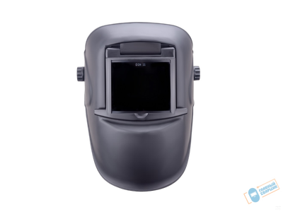 Маска сварщика ГЛАДИАТОР "черная" С5 (FoxWeld) с откидным стеклом