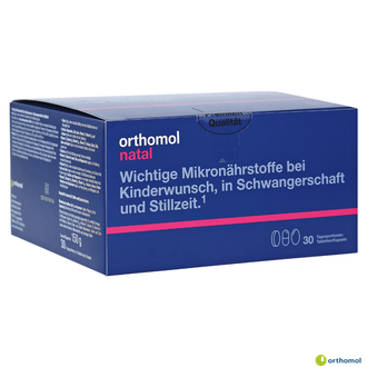 Витамины Orthomol Natal / Ортомол Натал+ 30 дней (таблетки/капсулы)
