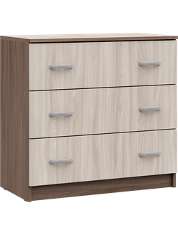 Бася (Басса) КМ 551м комод Ясень шимо темный/Ясень шимо светлый