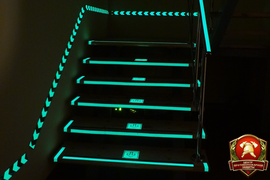 Монтаж, ремонт и техническое обслуживание фотолюминесцентных эвакуационных систем и их элементов