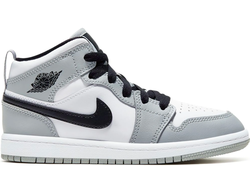 Nike Air Jordan Retro 1 High Og (Серые с белым)