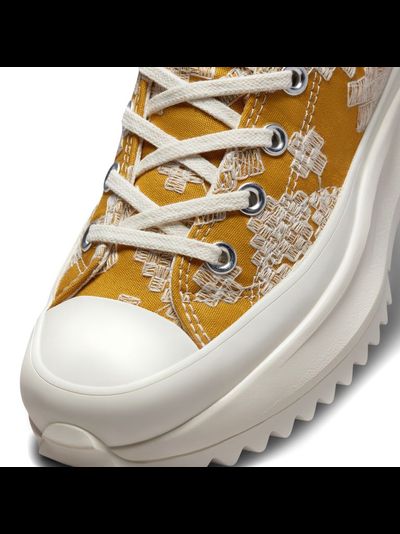 Кеды Converse Run Star Hike Festival Broderie High Top Goldtone