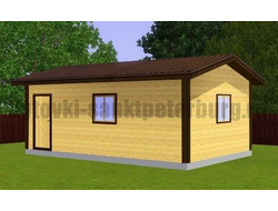Садовый домик 6х3 м № 10