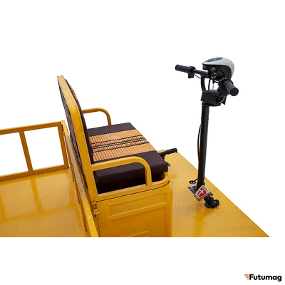 Платформенная тележка электрическая RuTrike ПЕРОН ТРАП