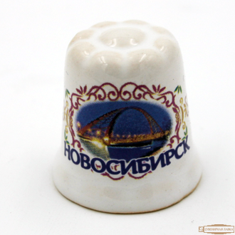 НАПЕРСТОК КЕРАМИЧЕСКИЙ "БУГРИНСКИЙ МОСТ" НОЧЬ