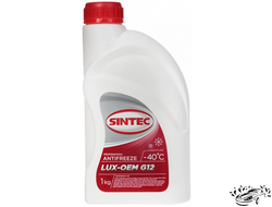 Антифриз красный Sintec LUX G12 -40°С (1кг)
