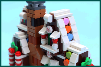 # 40337 «Пряничный Домик»–Мини / “Gingerbread House” Mini–Build (2019)