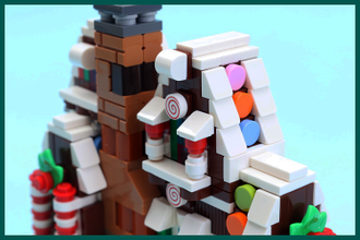 # 40337 «Пряничный Домик»–Мини / “Gingerbread House” Micro–Build (2019)