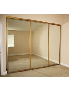 перегородка зеркало в золоте