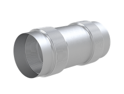 Выхлопной сильфонный компенсатор выпускного канала с концами под приварку двойной сильфон