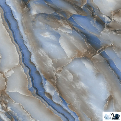 Керамогранит NB CERAMIC Portofino Dark Blue P1154 60 х 60 см серо - синий полированный