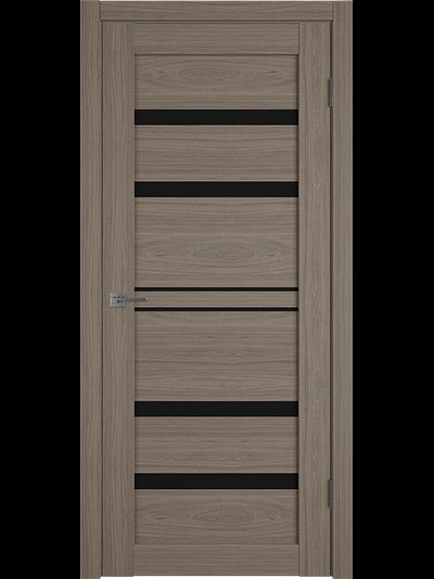 Дверь Atum Pro 26 Brun Oak с черными стеклами