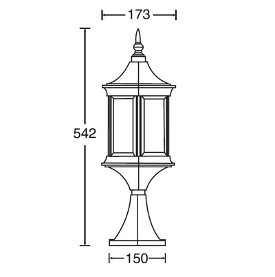 Ландшафтный светильник Bern 2 S