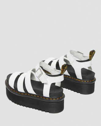 Dr. Martens Blaire hydro leather platform strap