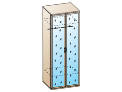 Спальня Карина - Шкаф для одежды и белья ШК-1003