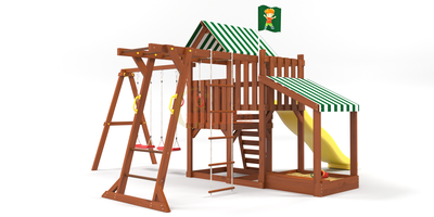 Детская площадка Савушка TooSun 4 Plus с песочницей