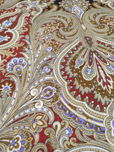 Павловопосадский платок Февраль 715-7