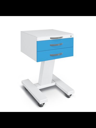 Столик медицинский подкатной с замком ССМ-2.0