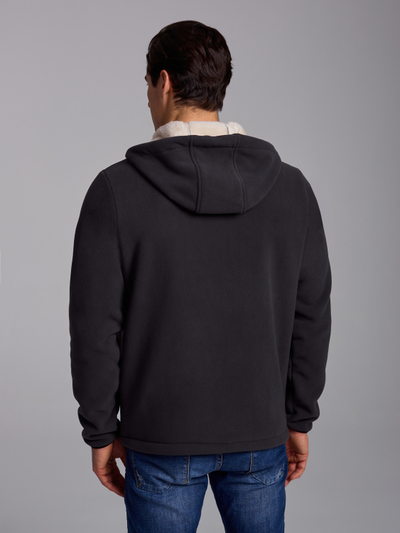 Спортивная толстовка мужская, из флиса, 511TM - 1391,темно-серая