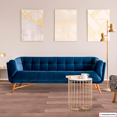 Ламинат My Step Terra Aqua Block Дуб Ватикан MS138AB 33 класс толщина 8 мм с фаской 1.95 м2