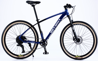 Горный велосипед Timetry TT060, 10 ск 27,5"  сине-черный, рама 17"
