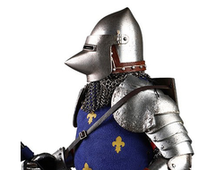 Французский рыцарь Столетней  войны (KNIGHT OF THE SPIRIT) - Коллекционная ФИГУРКА 1/6 scale SERIES OF EMPIRES (DIE-CAST ALLOY) (SE068) - COOMODEL