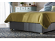 Кровать с мягким изголовьем Айно 16 ножки массив сосны 120 х 190/200 см