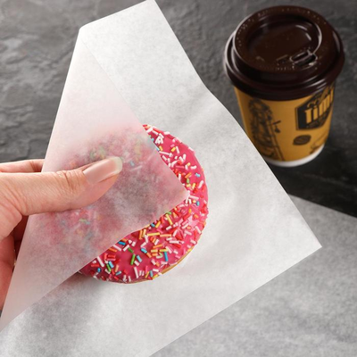 Бумага для бенто-торта 15*15 см (100 шт., белая)