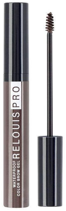 Гель для бровей водостойкий оттеночный RELOUIS PRO Waterproof Color Brow Gel