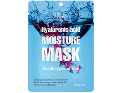 Thinkco. Маска-салфетка для лица с гиалуроновой кислотой, HYALURONIC ACID MOISTURE MASK (23 мл)