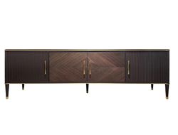 Тумба ТВ Венеция большая арт Т-106 Моккачино/орех (L190*P45*h59) Timber