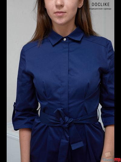 ПЛАТЬЕ DOCLIKE DL392 синие
