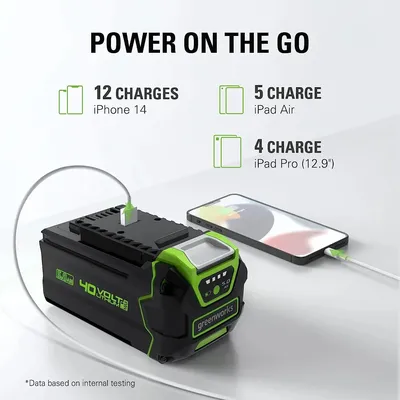 Аккумулятор Greenworks G40USB4 4 Ач