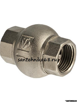 Обратный клапан с латунным золотником Valtec 1/2" 3/4" 1" VT.151.N
