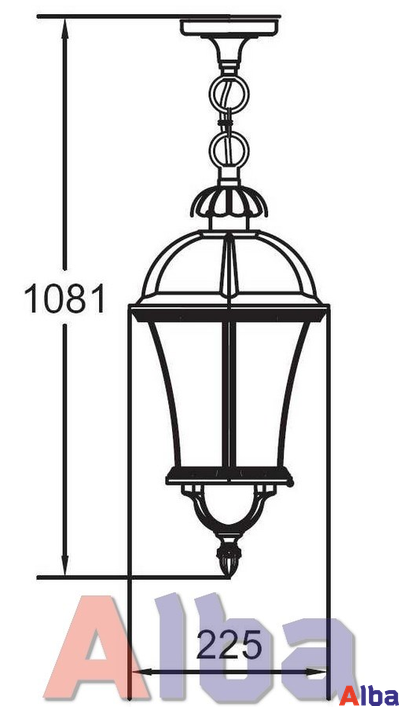 Rome L 95205 Парковый светильник