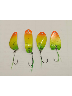 Блесна ультралайт 3гр №3 (ручная работа) 1шт.