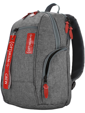 Школьный рюкзак Optimum City 2 RL, серый