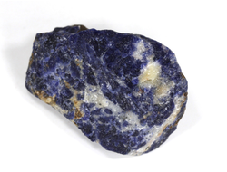 Содалит, необработанный "дикий" образец, Бразилия (43*29*19 мм, 31 г) №35204