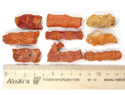 Коралл природный в ассортименте, Индонезия (30-40 мм, 3-5 г) №27530