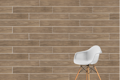 Wood-X, 20х120 см, керамогранит, Орех Тауп Матовый R10A Ректификат (9 мм), K949584R