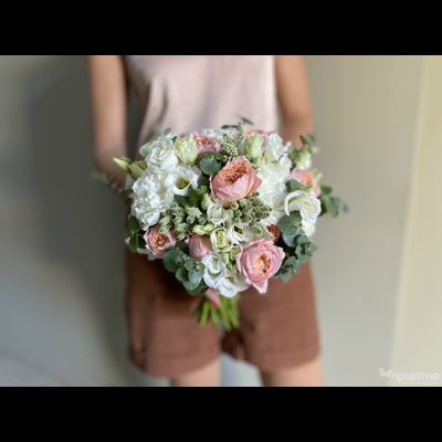 Букет невесты &amp; Бутоньерка № 1365