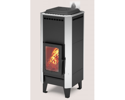 Отопительная печь Вертикаль металлика