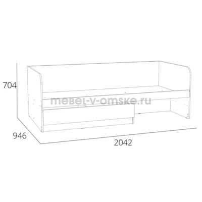 Кровать Элиот - 041.66