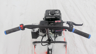 Мотобуксировщик компактный БЕЛКА - 6,5 л.с. (7л.с.)