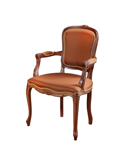 Кресло Дебора из массива бука в классическом стиле