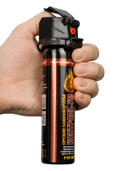 Перцовый газовый баллончик Контроль-УМ 110 мл для самообороны