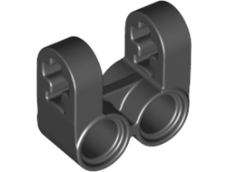 Technic, Axle and Pin Connector Perpendicular Double Split, Black (41678 / 4162857)