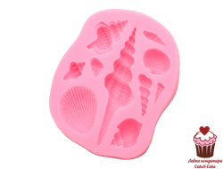 Молд "Большие Ракушки", силикон